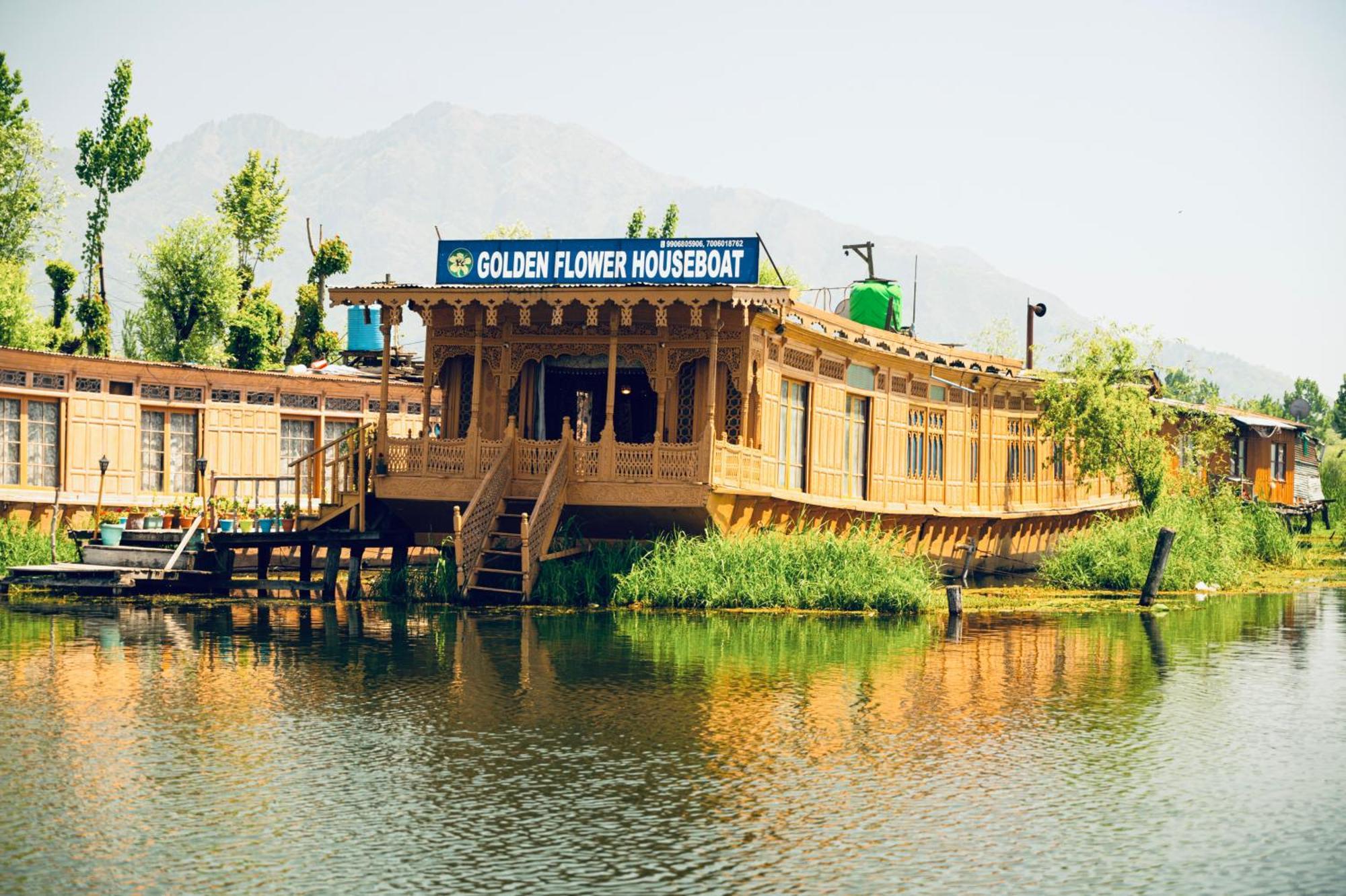 Golden Flower Heritage Houseboat Ξενοδοχείο Nagin Bagh Εξωτερικό φωτογραφία